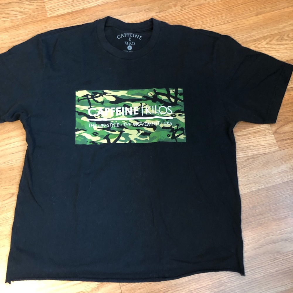 Caffeine and kilos t-shirt